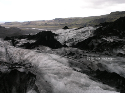 S&oacute;lheimaj&ouml;kull glacier Iceland