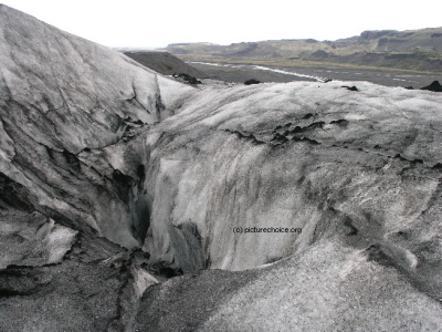 S&oacute;lheimaj&ouml;kull glacier Iceland