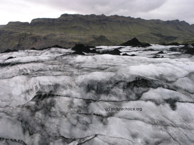 S&oacute;lheimaj&ouml;kull glacier Iceland