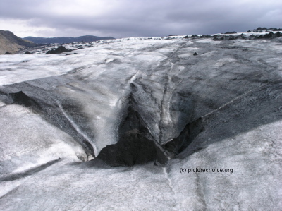 S&oacute;lheimaj&ouml;kull glacier Iceland